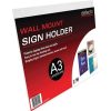 Brochure Holders | Deflecto Deflecto Sign Menu Holder A3 Wall Mount Landscape