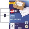 Telephones & Accessories | Avery Avery Shipping Laser & Inkjet White L7165 99.1X67.7Mm 8Up 800 Labels 100 Sheets