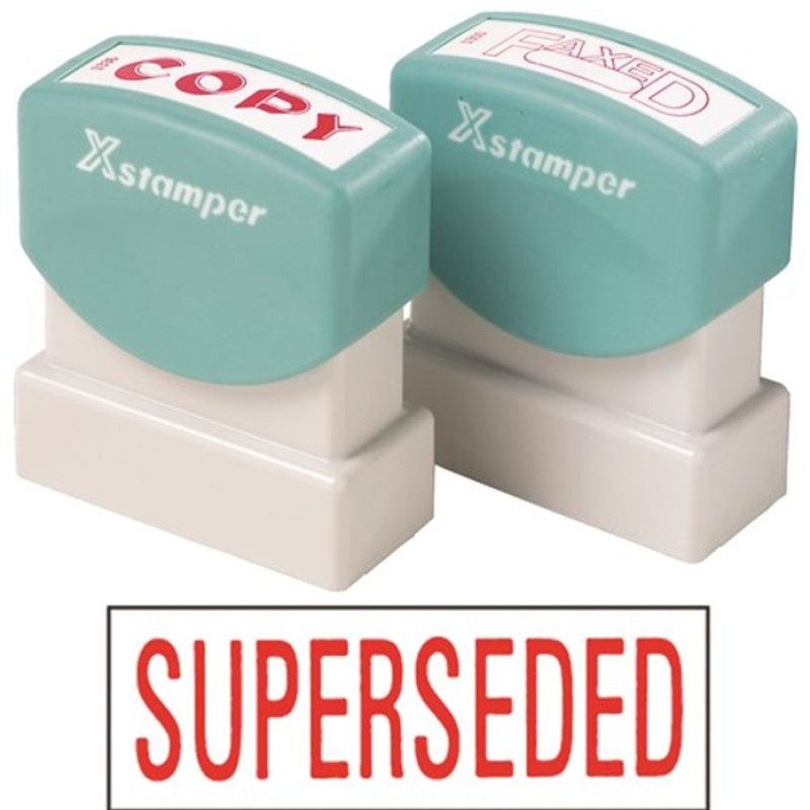 Stamps | Xstamper Xstamper Stamp Cx-Bn 1366 Superseded Red