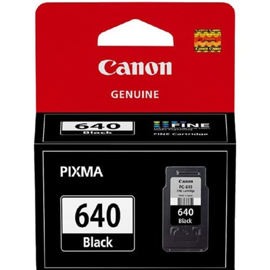 Inkjets | Canon Canon Pixma Pg640 Ink Cartridge Black