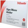 Brochure Holders | Esselte Esselte Sign/Menu Holder A4 Landscape Wall Mount