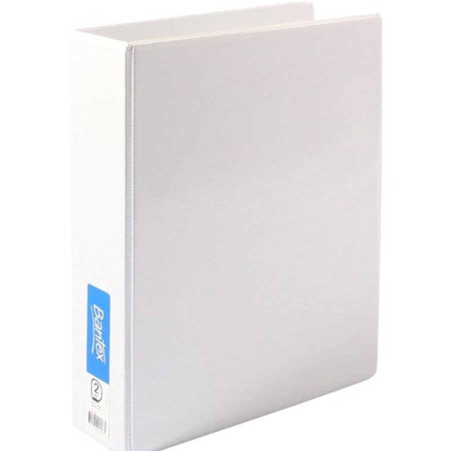 Telephones & Accessories | Bantex Bantex Insert Binder A4 2D 50Mm White