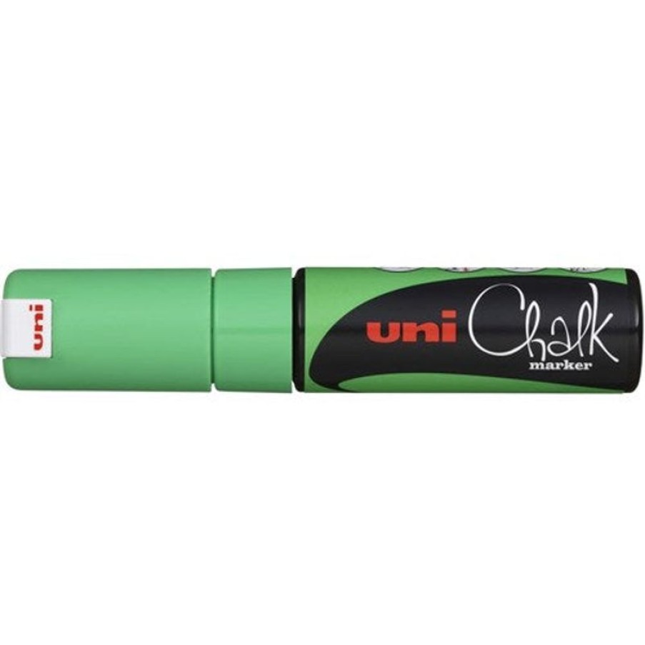 Markers & Highlighters | Uni-Ball Uni Liquid Chalk Marker 8.0Mm Chisel Tip Fluoro Green