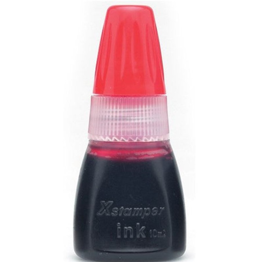 Stamps | Xstamper Xstamper Refill Ink Cs-10N 10Cc Red