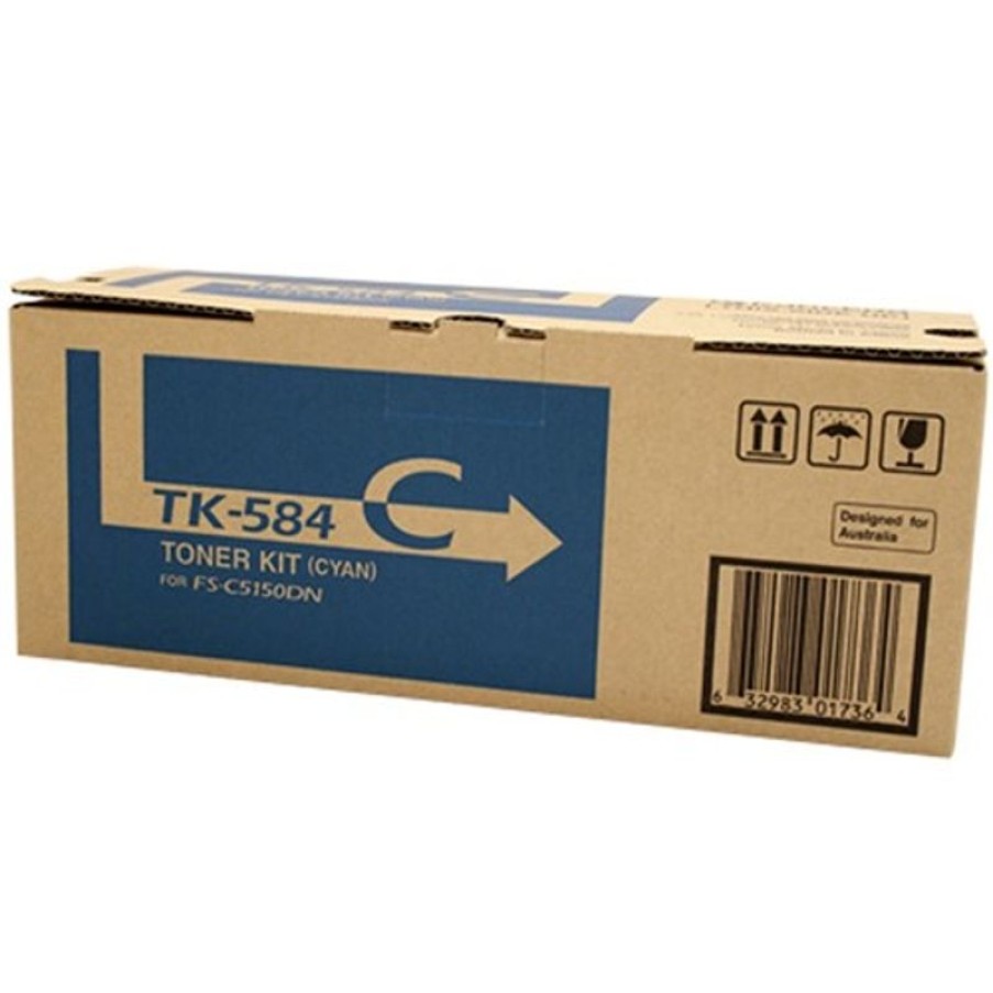 Toner | Kyocera Kyocera Tk-584C Toner Cartridge Cyan