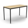 Office Furniture | RapidLine Rapidline Drafting Height Table 1500W X 750D X 900Mmh Oak Top Black Frame