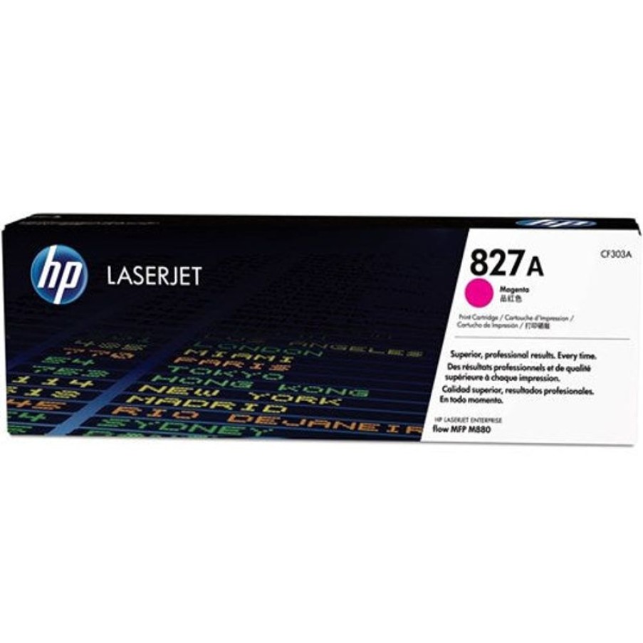 Toner | HP Hp 827A Laserjet Toner Cartridge Magenta Cf303A