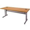 Office Furniture | RapidLine Rapidline C Leg Desk 1200W X 700D X 730Mmh Beech/Silver