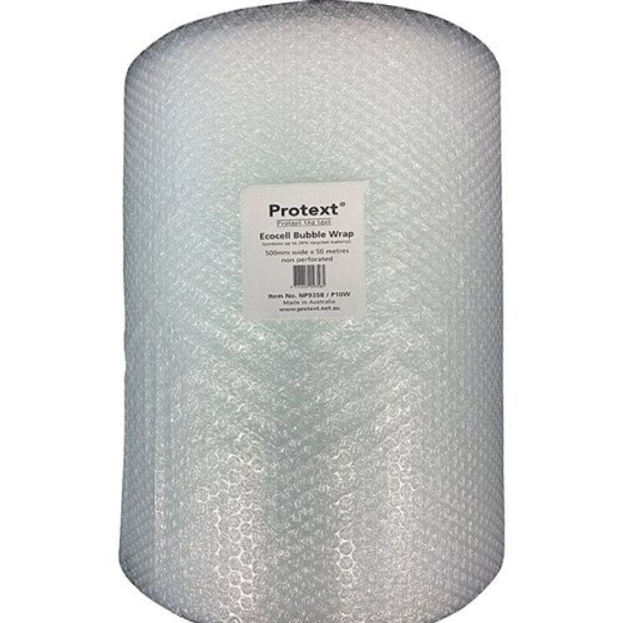 Telephones & Accessories | Protext Protext Bubble Wrap Office Roll Non-Perforated 500Mm X 50M Clear