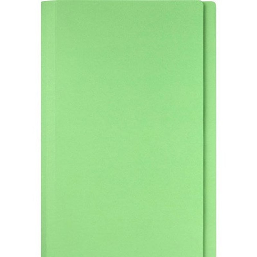 Files | Marbig Marbig Manilla Folders Foolscap Light Green Box Of 100