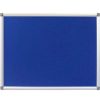 Whiteboards & Memo Boards | RapidLine Rapidline Pinboard 1200W X 15D X 1200Mmh Blue Felt Aluminium Frame