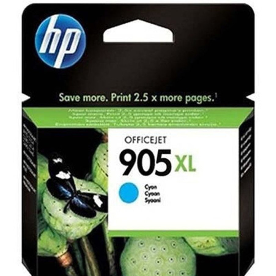 Inkjets | HP Hp 905Xl Ink Cartridge High Yield Cyan T6M05Aa