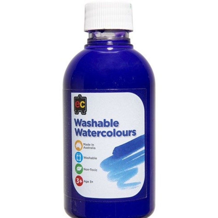 School Supplies/Art & Craft | EC Ec Washable Watercolour Paints 250Ml Purple