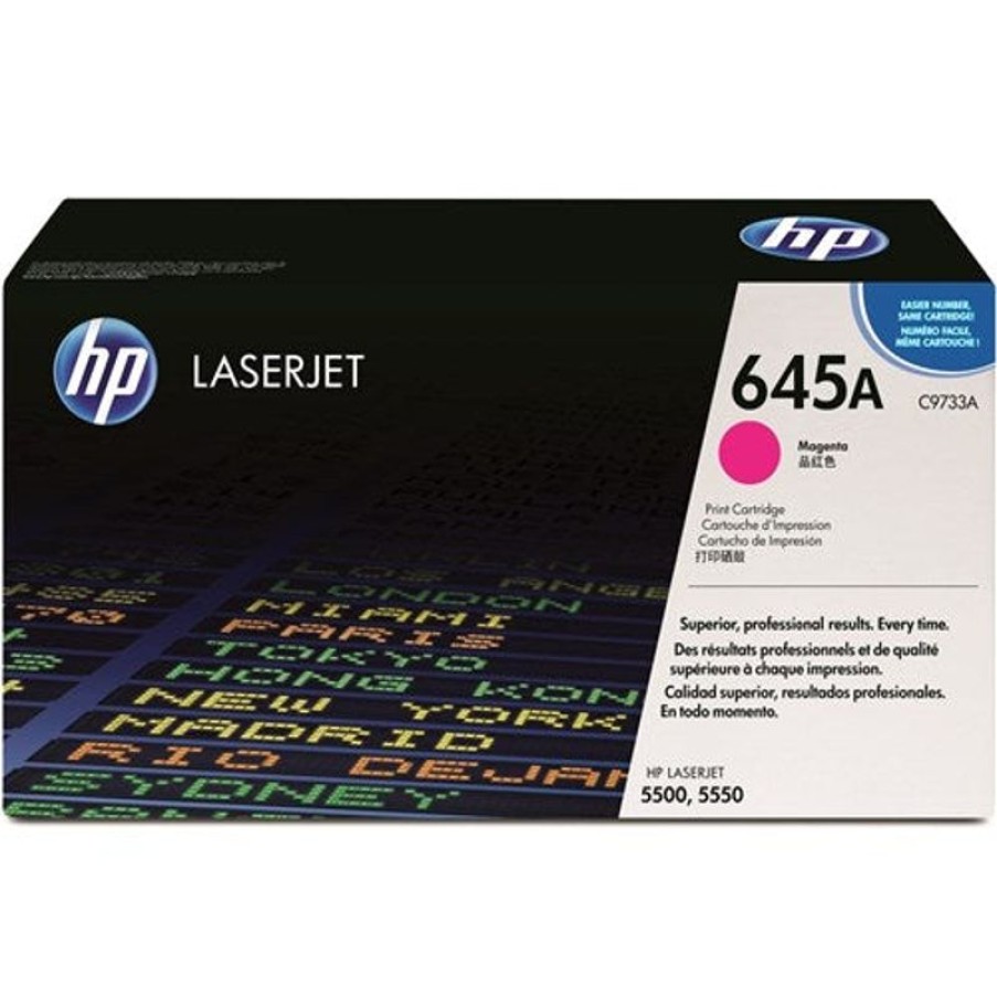 Toner | HP Hp 645A Laserjet Toner Cartridge Magenta C9733A