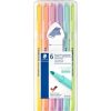 Markers & Highlighters | Staedtler Staedtler 362 Triplus Textsurfer Highlighters 1.0Mm Pastel Wallet Of 6