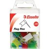 Clips & Fasteners | Esselte Esselte Flag Pins 10X18X33Mm Assorted Pack Of 50