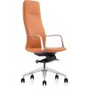 Chairs & Accessories | K2 Office K2 Ep Seaford Executive Chair High Back Orange Leather