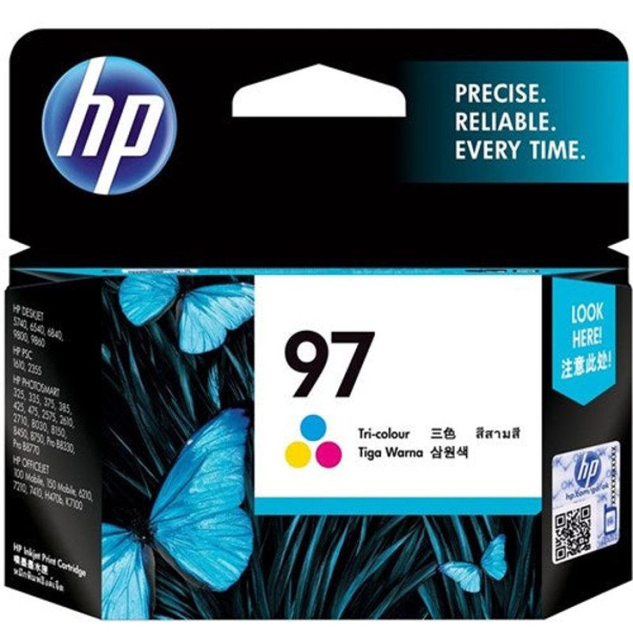 Inkjets | HP Hp 97 Ink Cartridge Tri Colour C9363Wa