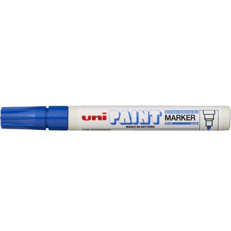 Markers & Highlighters | Uni-Ball Uni Px20 Paint Marker Bullet 2.8Mm Blue