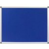 Whiteboards & Memo Boards | RapidLine Rapidline Pinboard 1500W X 15D X1200Mmh Blue Felt Aluminium Frame