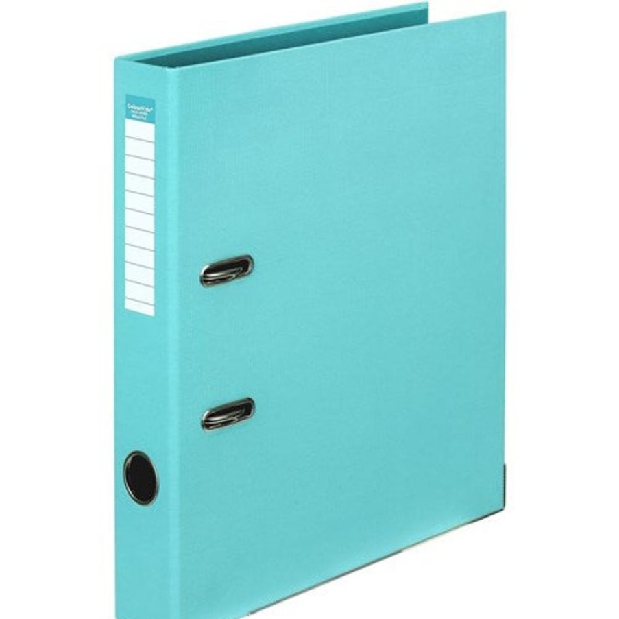 Telephones & Accessories | Colourhide Colourhide Half Lever Arch Binder A4 50Mm Pe Aqua