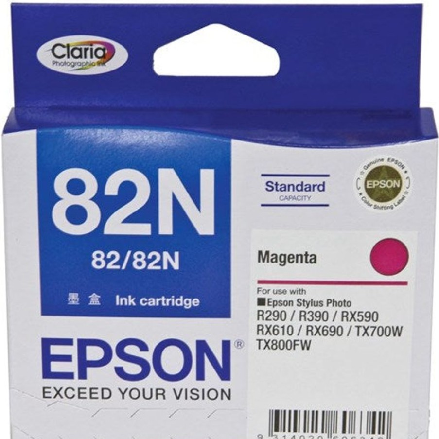 Inkjets | Epson Epson 82/82N Ink Cartridge Standard Yield Magenta