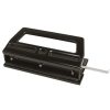 Cameras & Scanners | Rexel Rexel 3 Hole Punch Heavy Duty Adjustable 40 Sheet Capacity Black