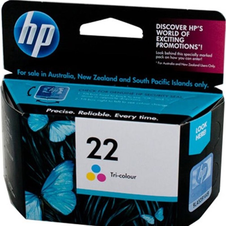 Inkjets | HP Hp 22 Ink Cartridge Tri Colour C9352Aa