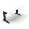 Office Furniture | RapidLine Rapidline Deluxe Rapid Span Straight Desk 1200W X 750D X 730Mmh Natural White/Black