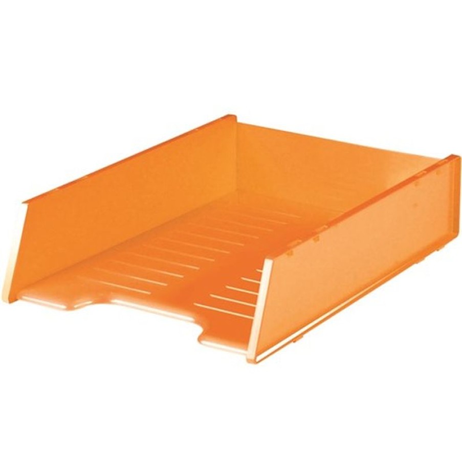 Desk Top Accessories | Italplast Italplast Fruit Document Tray Multifit-Mandarin