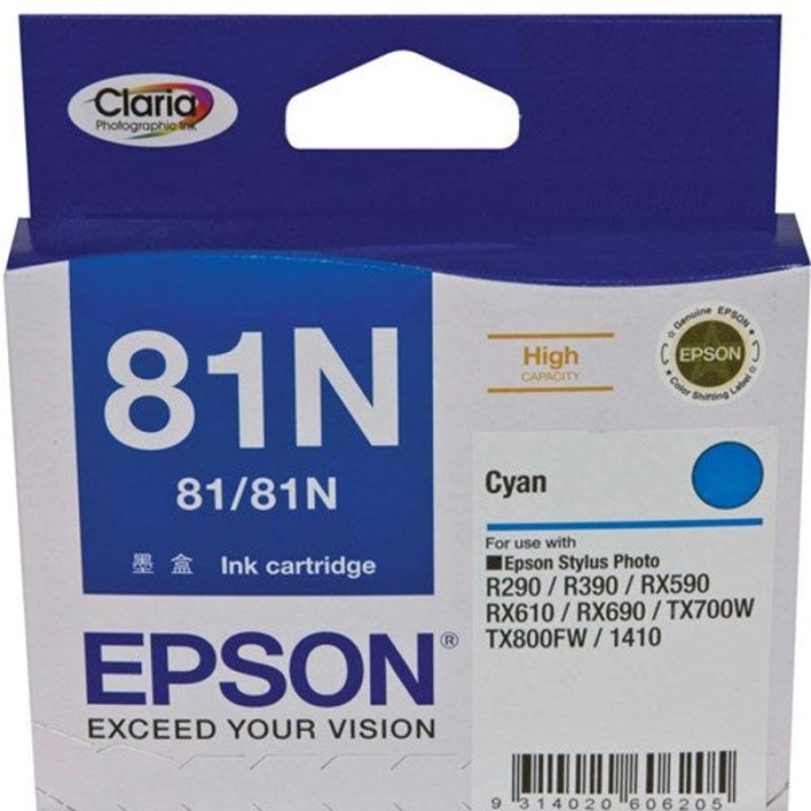 Inkjets | Epson Epson 81/81N Ink Cartridge High Yield Cyan