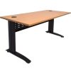 Office Furniture | RapidLine Rapidline Rapid Span Straight Desk 1500W X 700D X 730Mmh Beech/Black