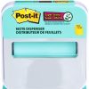 Notes & Flags | Post-It Post-It Stl-330-W Pop Up Dispenser Steel Top White Base Include 1 Pad