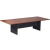 Office Furniture | RapidLine Rapidline Rectangle Boardroom Table 3200W X 1200D X 730Mmh Cherry Top Ironstone Base