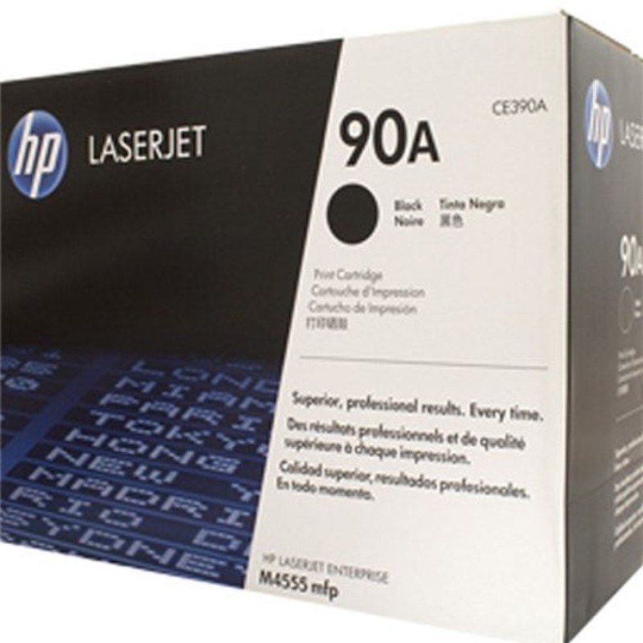 Toner | HP Hp 90A Laserjet Toner Cartridge Black Ce390A