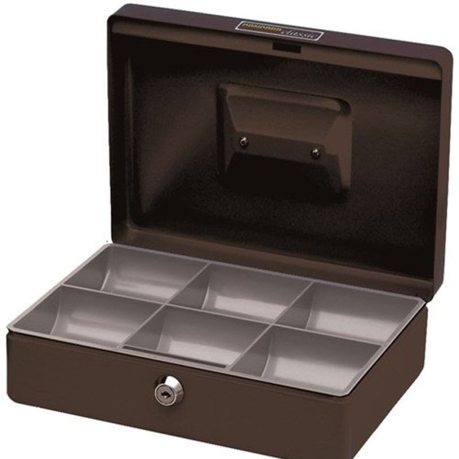 I.D & Security | Esselte Esselte Classic Cash Box No.10 250X180X80Mm Black