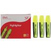 Markers & Highlighters | Stat Stat Highlighter Chisel 2-5Mm Tip Rubberised Grip Yellow