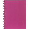 Paper, Post & Books/Books | Spirax Spirax 512 Hard Cover Notebook A4 Ruled 200 Page Side Opening Pink