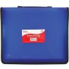 Binders & Folders | Stat Stat A4 2R Zipper Binder With Handle 25Mm Blue And Clear