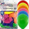 Telephones & Accessories | Alpen Alpen Balloons 30Cm Assorted Colours Pack Of 30