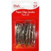 Clips & Fasteners | Stat Stat Paper Clips 75Mm Pack Of 25 Silver