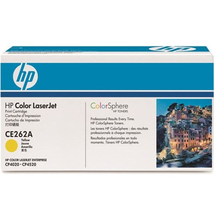 Toner | HP Hp 648A Laserjet Toner Cartridge Yellow Ce262A