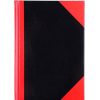 Paper, Post & Books/Books | Cumberland Cumberland Black & Red Notebook Gloss A5 100 Leaf