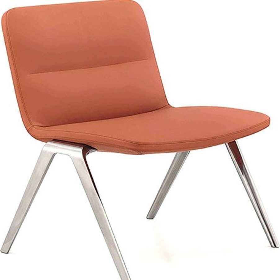 Chairs & Accessories | K2 Office K2 Ep Bondi Visitor Chair Orange Pu