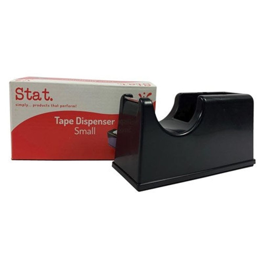 Desk Top Accessories | Stat Stat Small Tape Dispenser Black