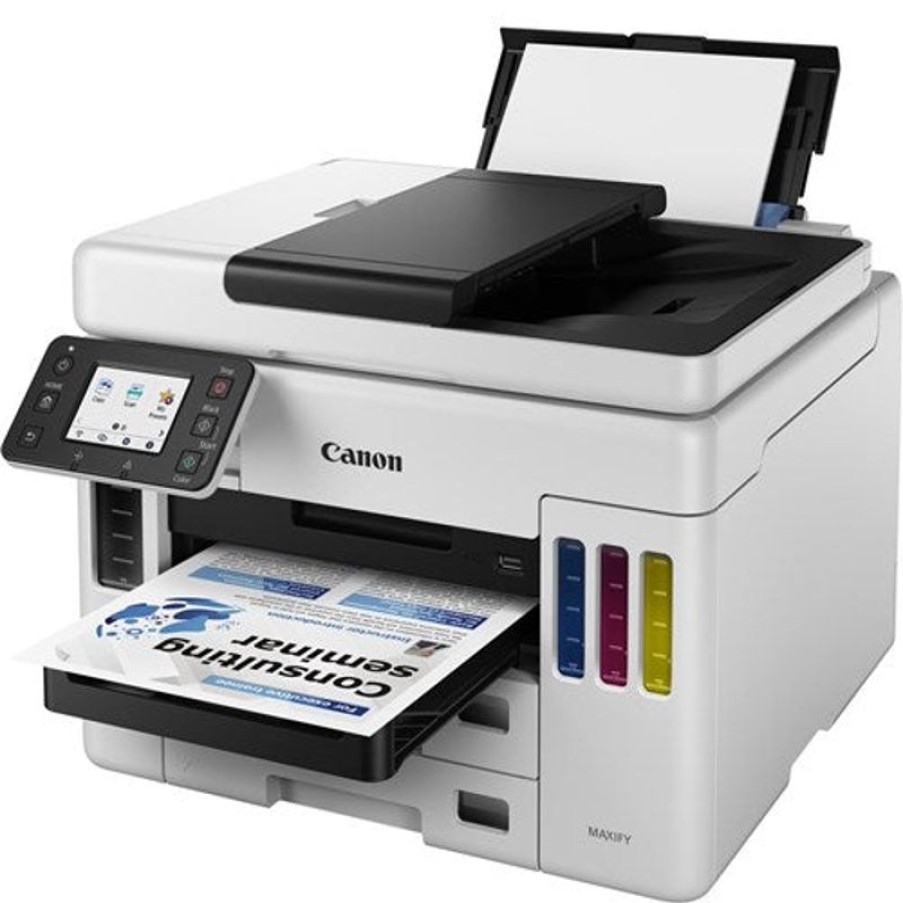 Telephones & Accessories | Canon Canon Maxify Megatank Gx7060 Multifunction Colour Inkjet Wireless Printer