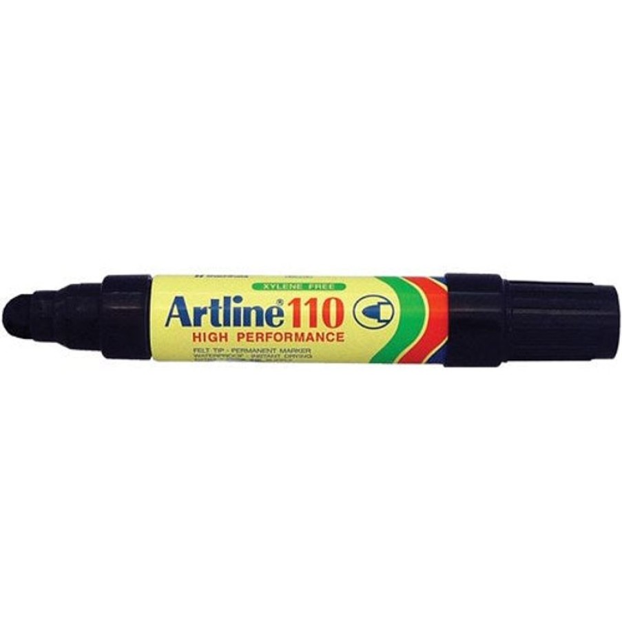 Telephones & Accessories | Artline Artline 110 Permanent Marker Bullet 4Mm Black