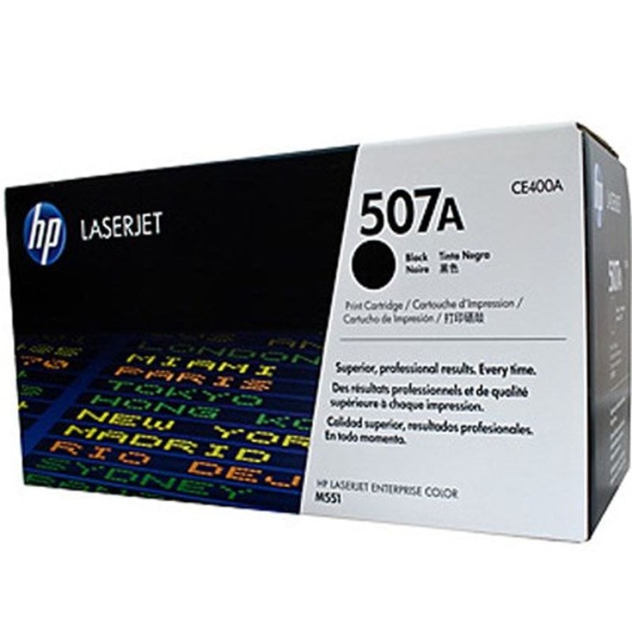 Telephones & Accessories | HP Hp 507A Laserjet Toner Cartridge Black Ce400A