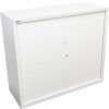 Storage | GO Rapidline Go Tambour Door Cupboard No Shelves Included 1200W X 473D X 1200Mmh White