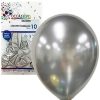 Telephones & Accessories | Alpen Alpen Balloons 30Cm Chrome Silver Pack Of 10